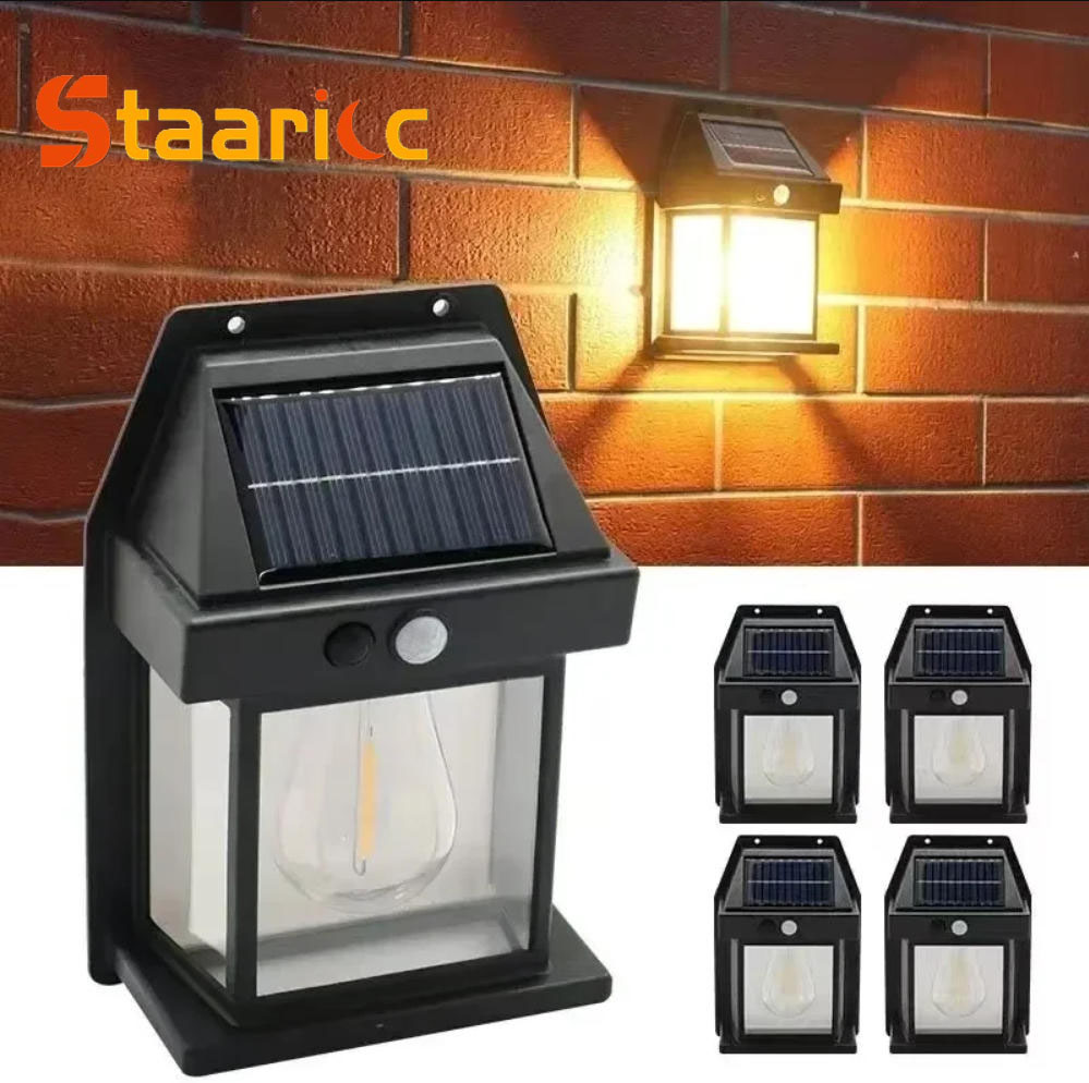 Waterproof Junction Box Solar - Outdoor Solar Tungsten Wall Light with