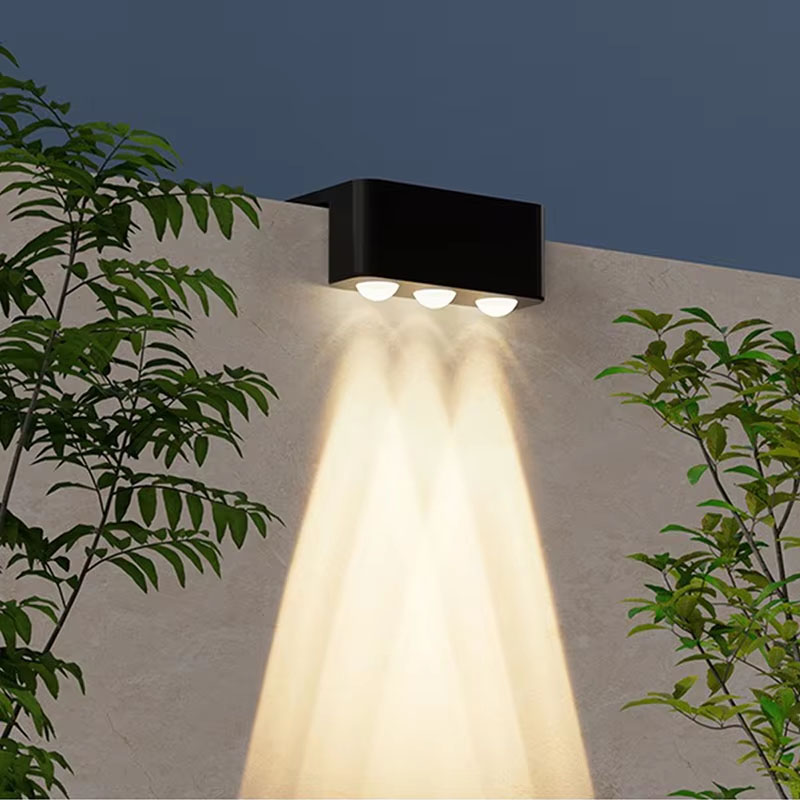 1/2/4PCS  Solar Wall Light Out - Waterproof Junction Box Solar 评论和价格