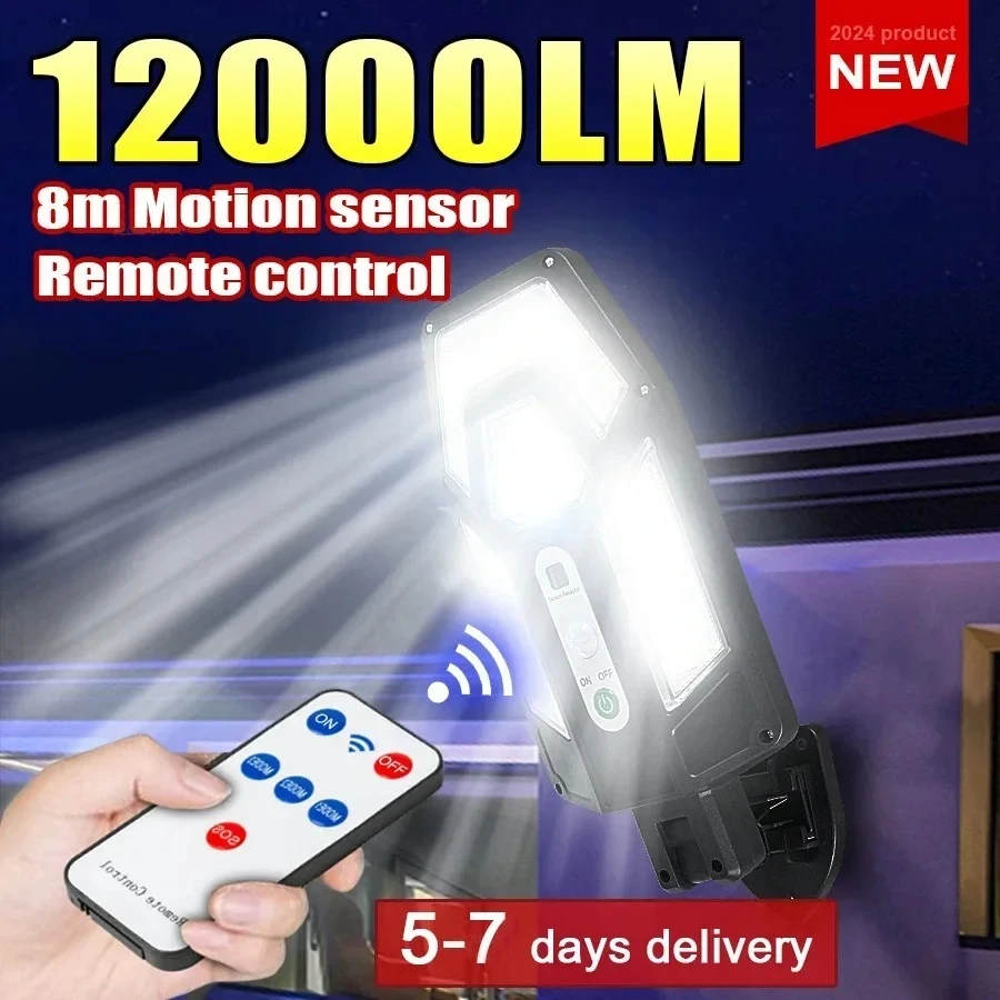 12000LM Powerful Solar Wall La - Waterproof Junction Box Solar 评论和价格