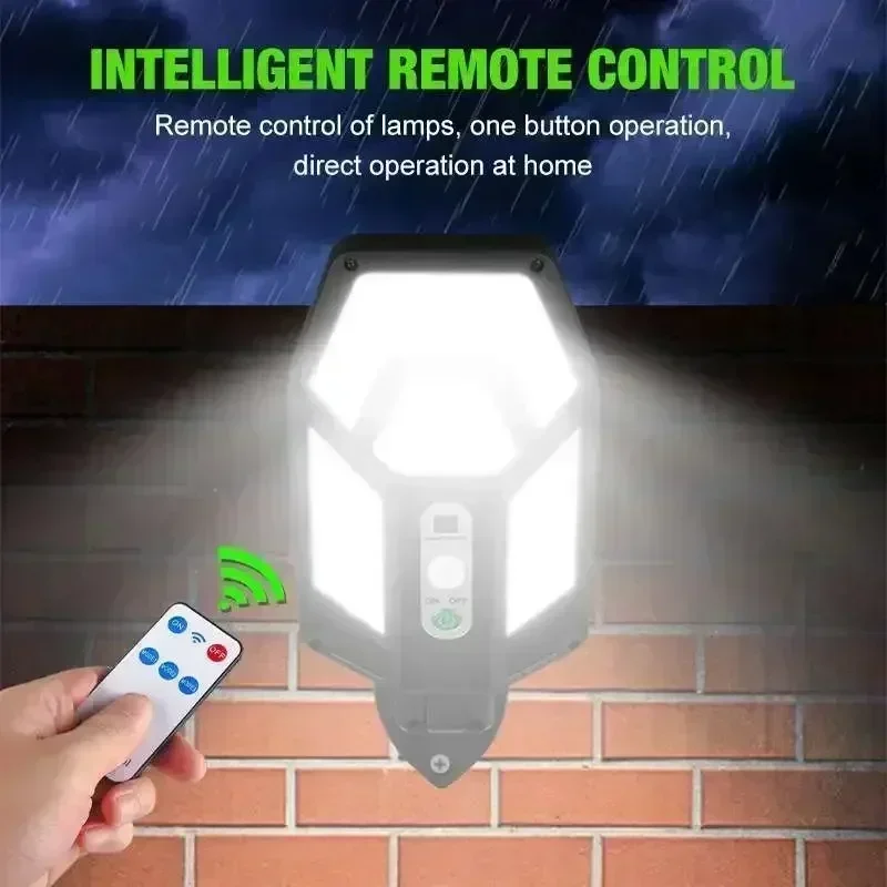 12000LM Powerful Solar Wall La - Waterproof Junction Box Solar 评论和价格