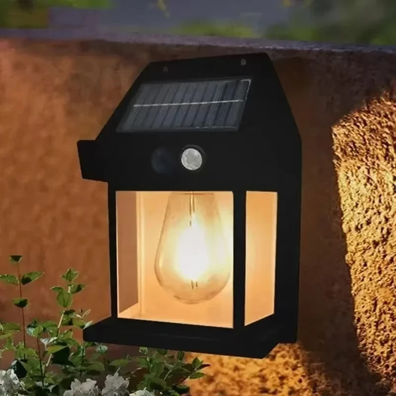 Outdoor Solar Tungsten Wall Li - Waterproof Junction Box Solar 评论和价格