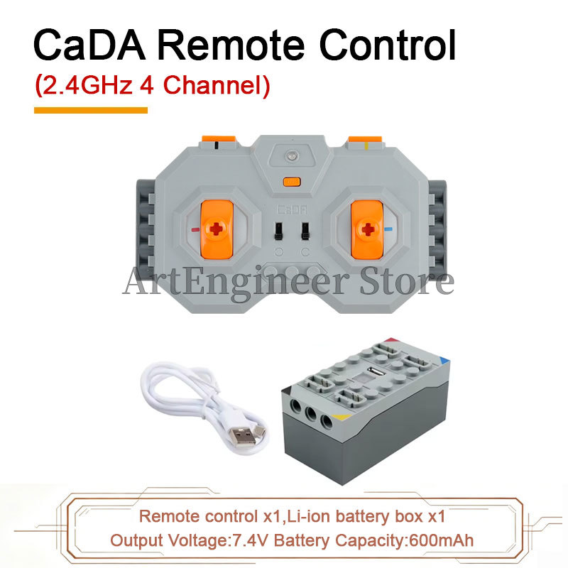 CaDA Power Functions M/L/Servo - Renewable Energy Lego 评论和价格