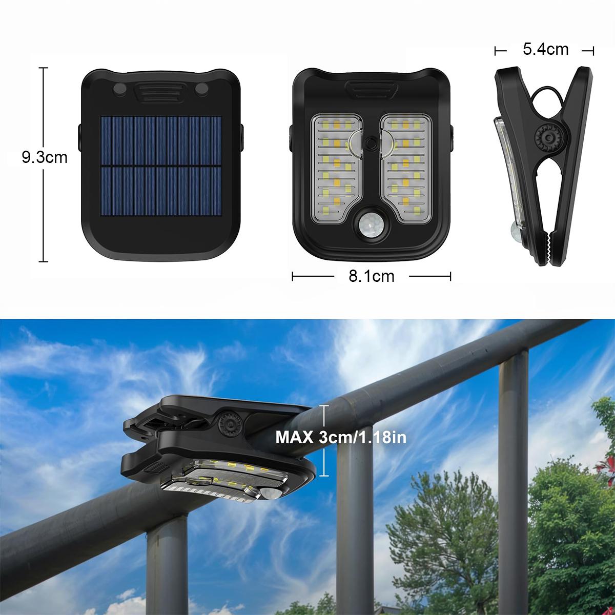 Solar Clip Led Light Motion Se - Waterproof Junction Box Solar 评论和价格