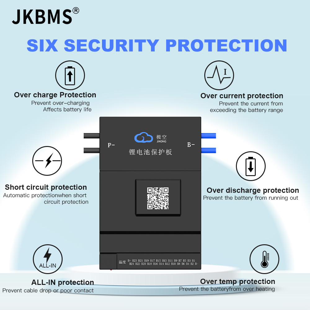 JKBMS 12S 13S 14S 15S 16S 17S  - Lithium Battery 100Ah 评论和价格