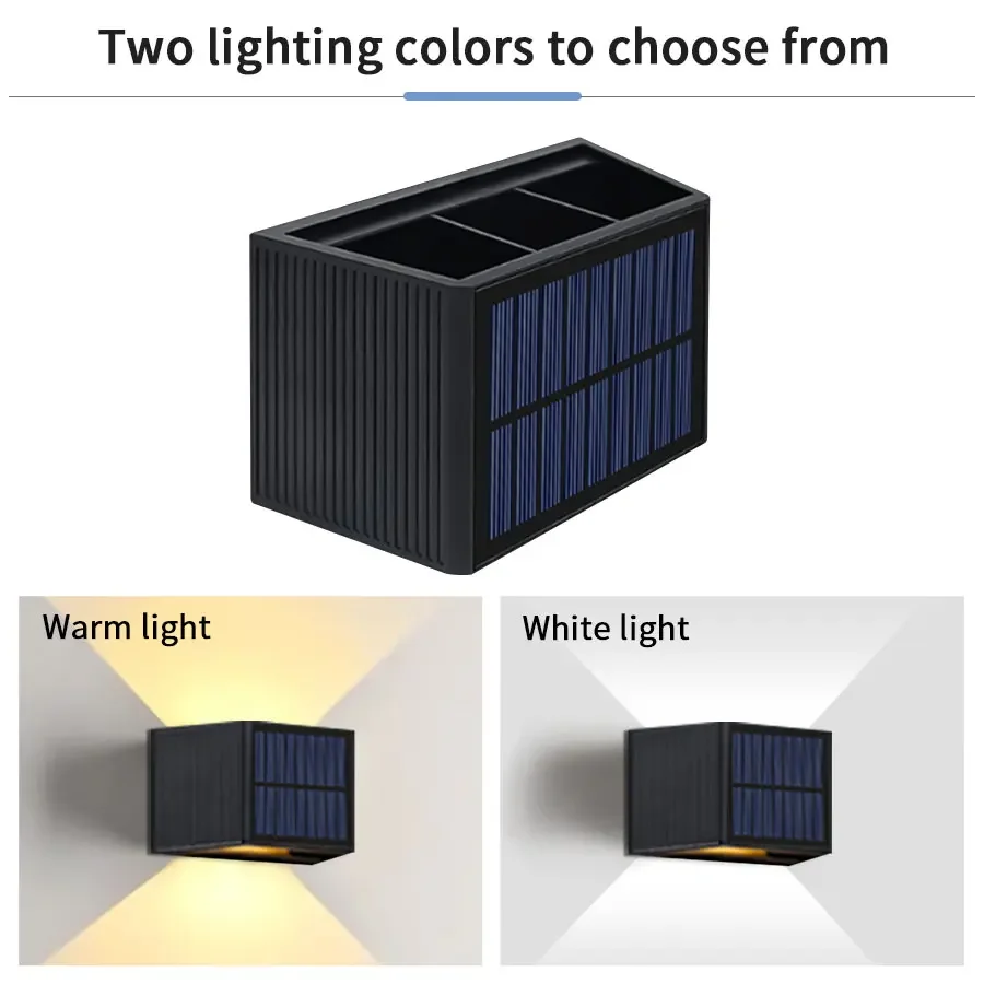 Outdoor Solar Fence Light LED  - Waterproof Junction Box Solar 评论和价格