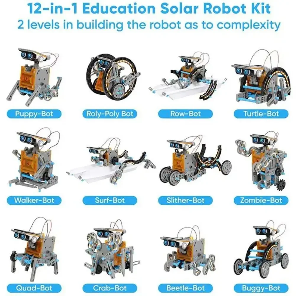 13 in 1 Solar Powered Robot Sc - Renewable Energy Lego 评论和价格