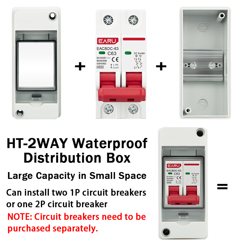 HT-2 IP65 Waterproof Distribut - Waterproof Junction Box Solar 评论和价格
